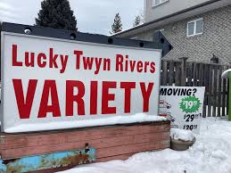 the sign